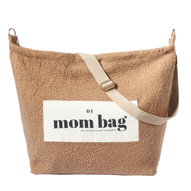 Nordic Coast Company Mom Bag Teddy Bouclé Beige von Nordic coast company