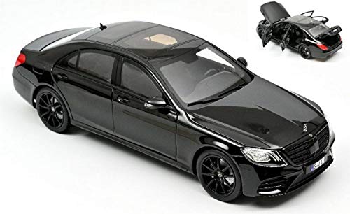 NOREV NV183477 Mercedes S-Class AMG-LINE 2018 Black 1:18 MODELLINO DIE CAST kompatibel mit von Norev B-M-W