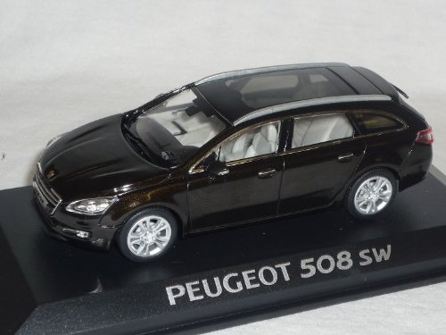 NOREV Peugeot 508 Sw 508sw Sport Wagon Kombi Braun Schwarz 1/43 Modell Auto Modellauto von Norev B-M-W