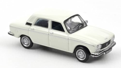 Norev 473414 Peugeot 304 GL 1977 Blanc 1/87 Miniatur, weiß von Norev