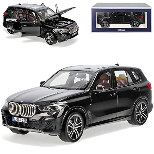 Norev B-M-W X5 G05 SUV Schwarz 4. Generation Ab 2018 1/18 Modell Auto von Norev