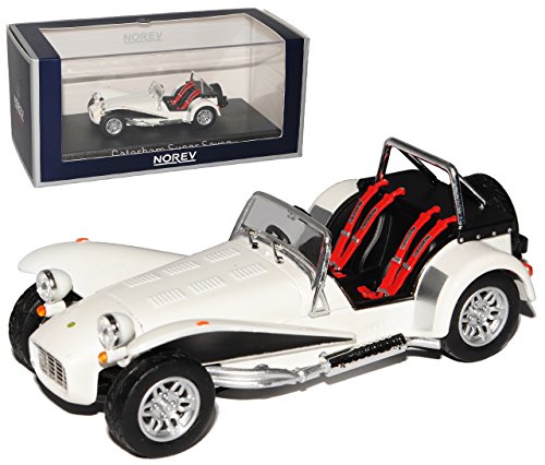 Norev Caterham Super Seven 1979 Weiss 1/43 Modell Auto mit individiuellem Wunschkennzeichen von Norev B-M-W