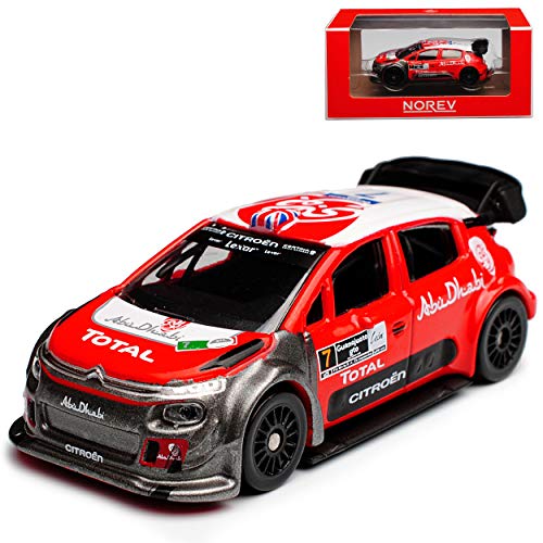 Norev Citroen C3 WRC Rally Mexiko 2017 1/64 Modell Auto von Norev B-M-W