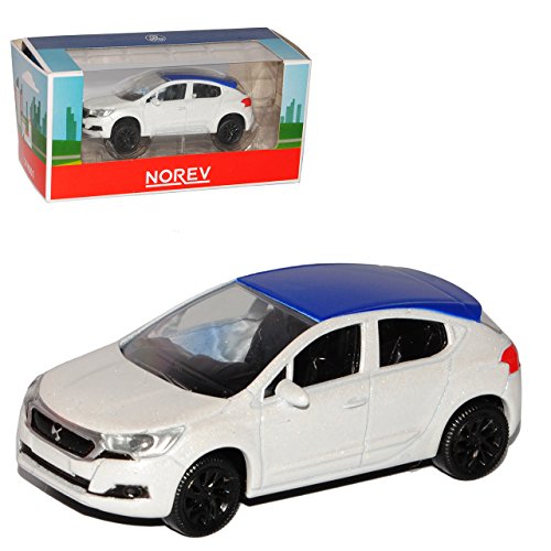 Norev Citroen DS4 5 Türer Weiss Ab Modell 2011 Ab Facelift 2015 1/64 Modell Auto von Norev