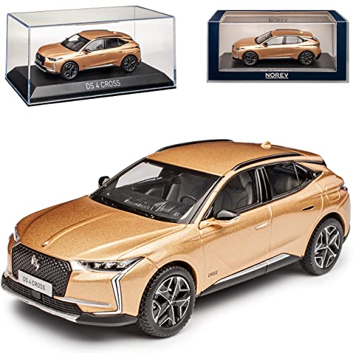 Norev Citroen DS4 Cross Copper Gold 2. Generation Ab 2021 1/43 Modell Auto mit individiuellem Wunschkennzeichen von Norev B-M-W