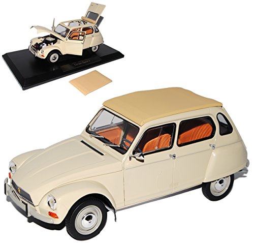 Norev Citroen Dyane 6 Beige 1967-1983 1/18 Modell Auto mit individiuellem Wunschkennzeichen von Norev B-M-W