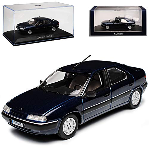 Norev Citroen Xantia Limousine Mauritius Blau 1993-2001 1/43 Modell Auto mit individiuellem Wunschkennzeichen von Norev B-M-W