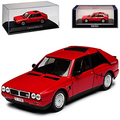 Norev Lancia Delta I S4 Typ 831 8V Rot 1. Generation 1979-1994 1/43 Modell Auto von Norev B-M-W