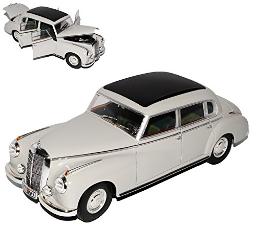 Norev Mercedes-Benz 300 W186 Grau Adenauer Limousine 1951-1957 1/18 Modell Auto von Norev B-M-W