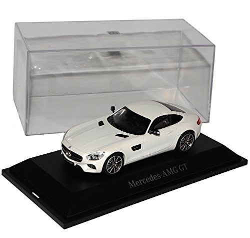 Norev Mercedes-Benz AMG GT S Coupe Designo Diamant Weiss Ab 2014 1/43 Modell Auto mit individiuellem Wunschkennzeichen von Norev B-M-W