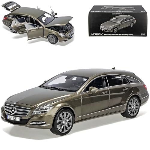 Norev Mercedes-Benz CLS 500 Shooting Brake Indium Grau X218 Coupe Kombi Ab 2011 1/18 Modell Auto von Norev B-M-W