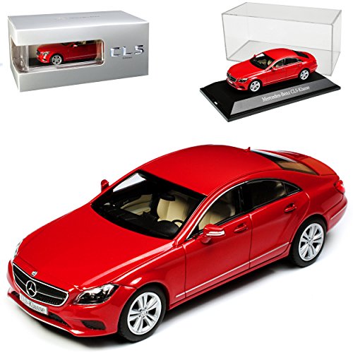 Norev Mercedes-Benz CLS-Klasse Limousine Hyazinth Rot Metallic C218 Modell Ab 2011 Ab Facelift 2014 1/43 Modell Auto mit individiuellem Wunschkennzeichen von Norev B-M-W