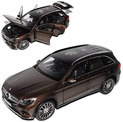 Norev Mercedes-Benz GLC X253 SUV Braun Metallic Ab 2015 1/18 Modell Auto mit individiuellem Wunschkennzeichen von Norev B-M-W