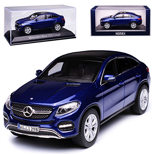 Norev Mercedes-Benz GLE-Klasse Coupe C292 Brilliant Blau Metallic Ab 2015 1/43 Modell Auto von Norev B-M-W