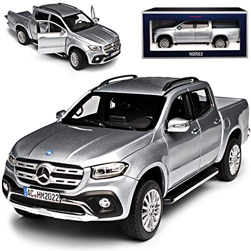 Norev Mercedes-Benz X-Klasse Pick-Up 470 Silber Ab 2017 1/18 Modell Auto von Norev B-M-W