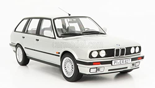 Norev NV183216 1:18 BMW 325i Touring 1991-Silber Sammelmodell, Multi von Norev