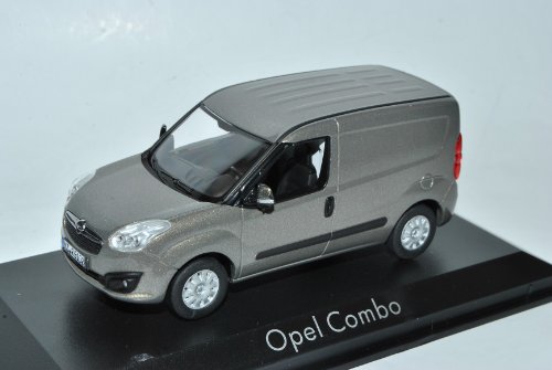 Norev Opel Combo D Transporter Kasten Grau Ab 2011 Baugleich FIAT Doblo II 1/43 Modell Auto mit individiuellem Wunschkennzeichen von Norev B-M-W