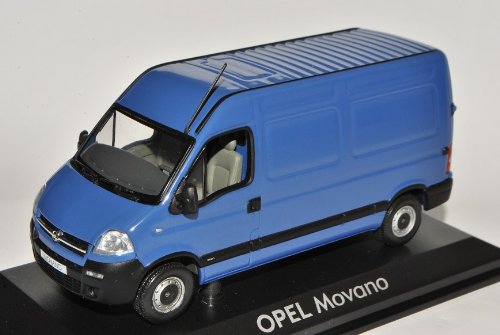 Norev Opel Movano Kasten Transporter Blau 1998-2010 1/43 Modell Auto von Norev B-M-W