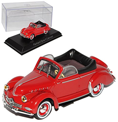 Norev Panhard Dyna X Cabriolet Rot 1/43 Modell Auto von Norev B-M-W