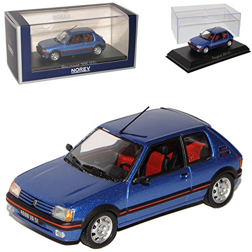 Norev Peugeot 205 GTI 1.9 Blau 1983-1998 1/43 Modell Auto von Norev B-M-W