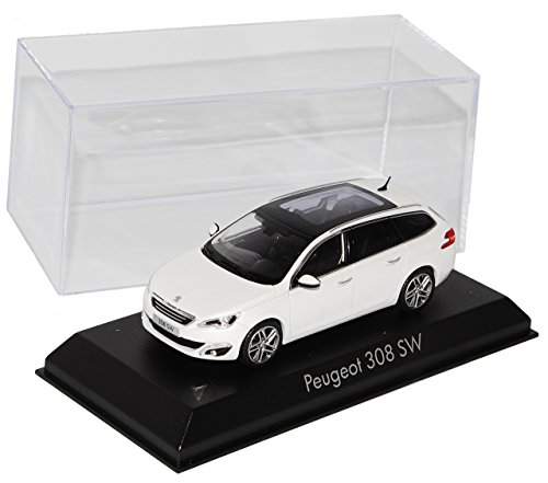 Norev Peugeot 308 SW Weiss Kombi AB 2013 2. Generation 1/43 Modell Auto von Norev B-M-W