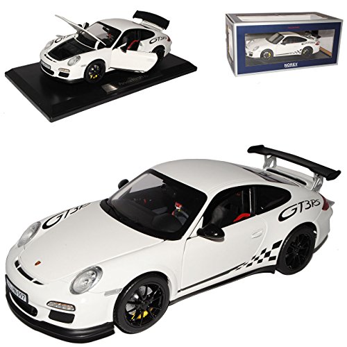 Norev Porsche 911 997 GT3 RS Weiss 2004-2011 1/18 Modell Auto von Norev B-M-W