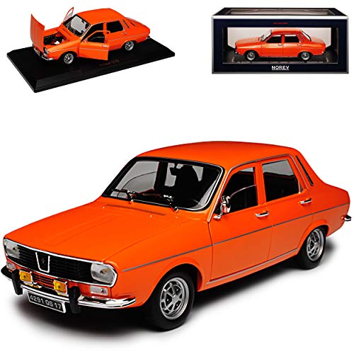 Norev Renautl 12 TS Limousine Orange 1969-1980 1/18 Modell Auto von Norev B-M-W