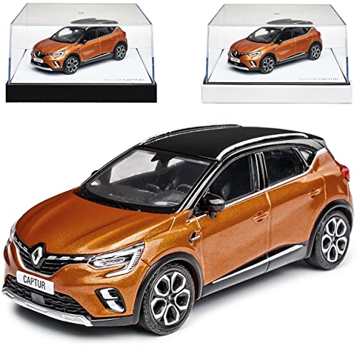 Norev Renautl Captur II Orange mit Dach in Schwarz 2. Generation Ab 2020 1/43 Modell Auto von Norev B-M-W