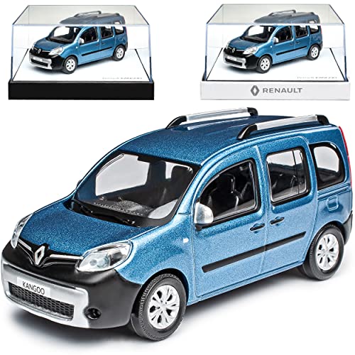 Norev Renautl Kangoo Typ W Personen Transporter Blau 2. Generation 2008-2021 Version Ab Facelift 2013 1/43 Modell Auto von Norev B-M-W