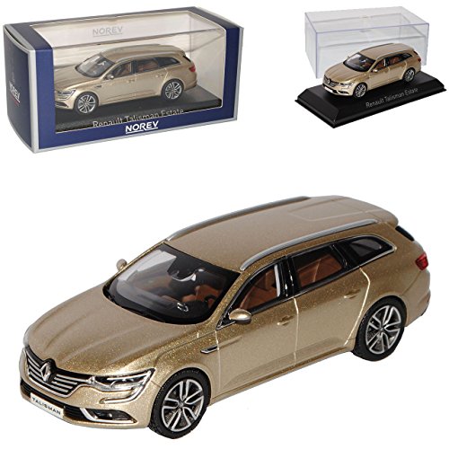 Norev Renautl Talisman Grandtour Kombi Dune Beige Ab 2015 1/43 Modell Auto mit individiuellem Wunschkennzeichen von Norev B-M-W