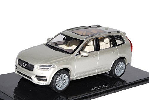 Norev Volvo XC90 SUV Beige Silber 2. Generation Ab 2015 1/43 Modell Auto mit individiuellem Wunschkennzeichen von Norev B-M-W