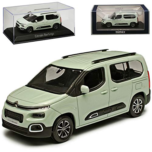 Citroen Berlingo III Aqua Gruen 3. Generation Ab 2018 1/43 Norev Modell Auto von Norev Citroen