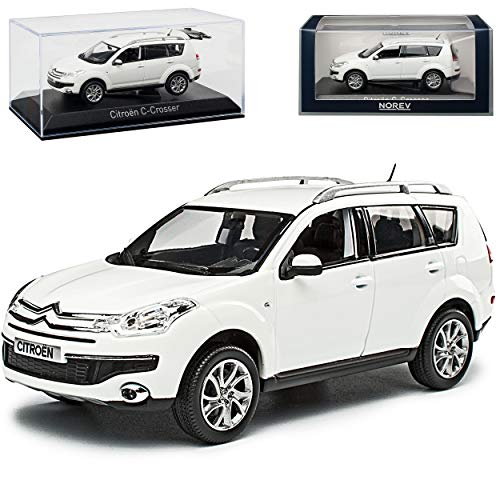 Citroen C-Crosser SUV Weiss 2007-2013 1/43 Norev Modell Auto von Norev Citroen