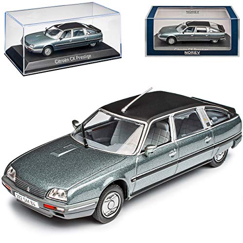 Citroen CX Turbo 2 Prestige Limousine Grau 1974-1991 1/43 Norev Modell Auto mit individiuellem Wunschkennzeichen von Norev Citroen