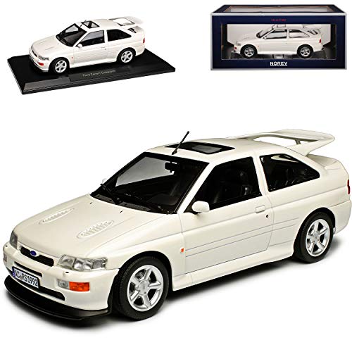 Ford Escort RS Cosworth 5. Generation 3 Türer Weiss 1990-2000 1/18 Norev Modell Auto von Norev Ford