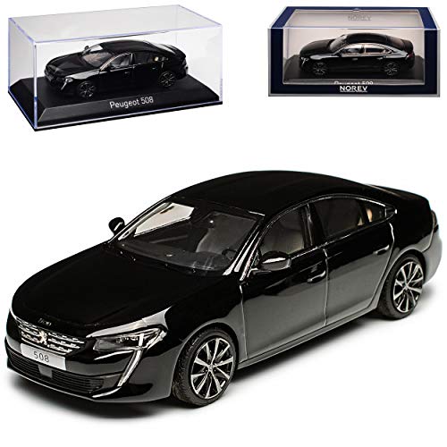 Peugeot 508 II GT Limousine Schwarz 2. Generation Ab 2018 1/43 Norev Modell Auto von Norev Peugeot