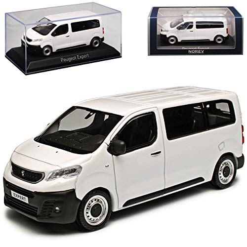 Peugeot Expert Personen Transporter Weiss 3. Generation Ab 2016 1/43 Norev Modell Auto mit individiuellem Wunschkennzeichen von Norev Peugeot