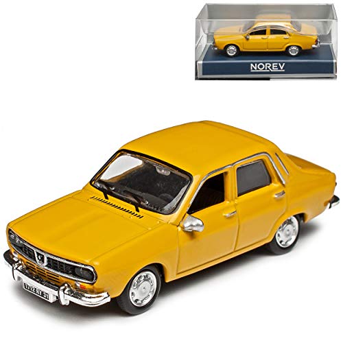 Renautl 12 Limousine Gelb 1969-1980 H0 1/87 Norev Modell Auto von Norev Renault