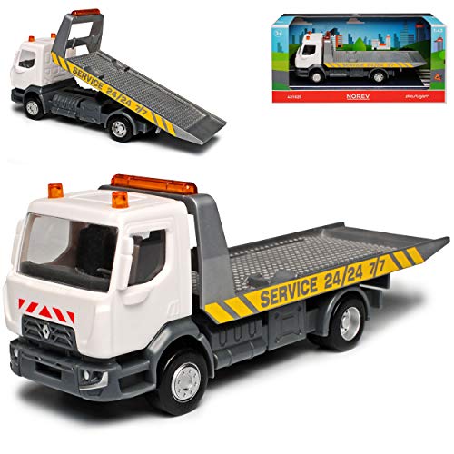 Renautl D-Trucks Abschleppauto LKW Weiss aus stabilem Plastik 1/43 Norev Modell Auto von Norev Renault