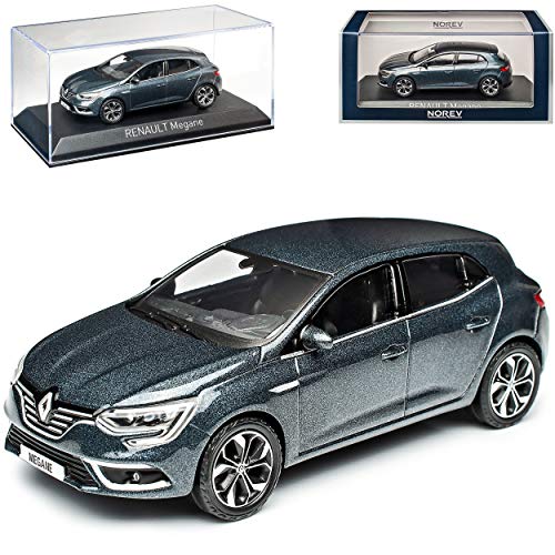 Renautl Megane IV Titanium Grau Metallic 5 Türer 4. Generation Ab 2015 1/43 Norev Modell Auto von Norev Renault