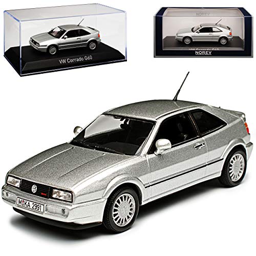 Volkwagen Corrado G60 Coupe Silber Metallic 1988-1995 1/43 Norev Modell Auto von Norev VW