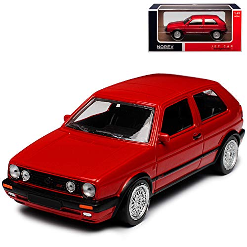 Volkwagen Golf II G-T-I G60 Rot 1983-1992 1/43 Norev Modell Auto von Norev VW