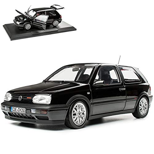 Volkwagen Golf III G-T-I Schwarz 3 Türer 1991-1997 1/18 Norev Modell Auto von Norev VW