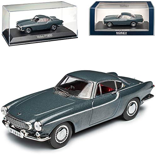 Volvo P1800 Coupe Dunkel Grau Metallic 1961-1972 1/43 Norev Modell Auto von Norev Volvo