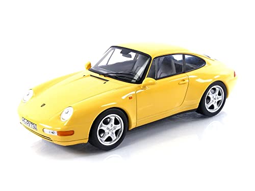 MODELLINO IN Scala COMPATIBILE Con Porsche 911 Carrera 1994 Yellow 1:18 NOREV NV187596 von Norev