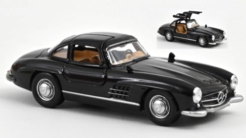 Modell Leiter kompatibel mit Mercedes 300 SL 1954 Black Jet-Car 1:43 Norev NV351198 von Norev