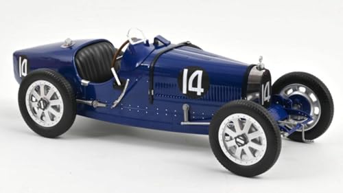 Modell in Maßstab Norev kompatibel mit BUGATTI T35 1925 DARK BLUE 1:12 Modell SCALE NV125703 241220 von Norev