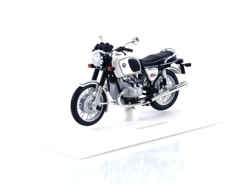 Norev 182036 BMW R90/6 Miniaturauto aus der Kollektion, weiß, 1/18e von Norev