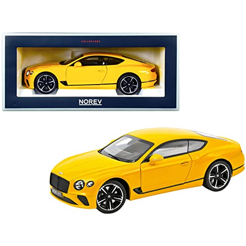 Norev 182786 Bentley Continental GT 2018 - Monaco Yellow - 1:18 von Norev