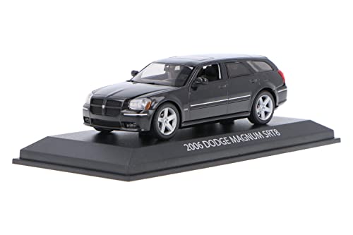 Norev – 950015 – Miniatur-Fahrzeug – Dodge Magnum SRT8 2006 – Schwarz glänzend – Maßstab 1:43 von Norev